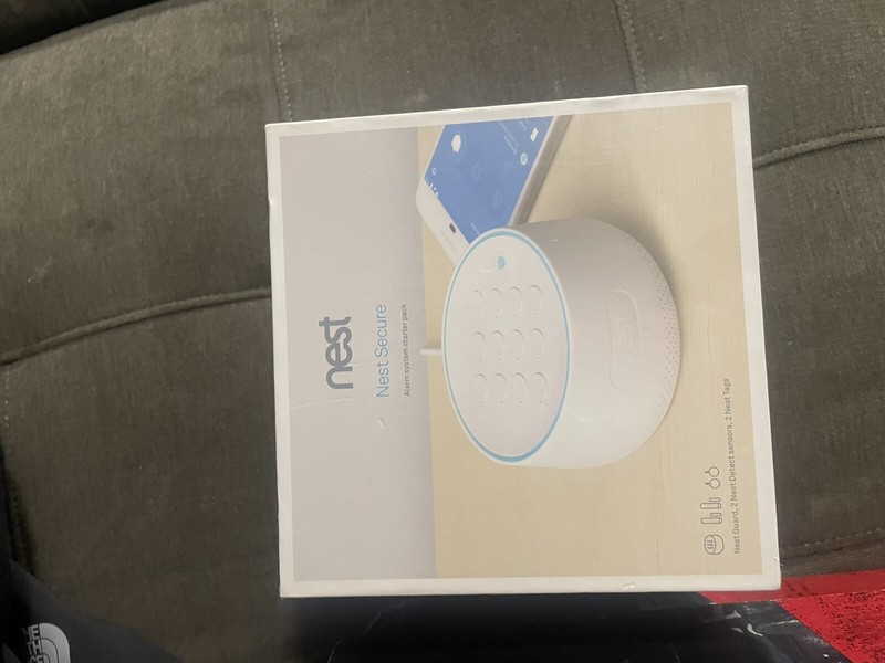 Google Nest Secure Alarm System – Nest Guard Base, 2x Detect Sensors,2 Nest Tags