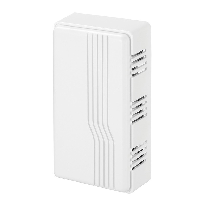 Heath Zenith Wired Mechanical Doorbell Chime, White, Plastic, No Size, White