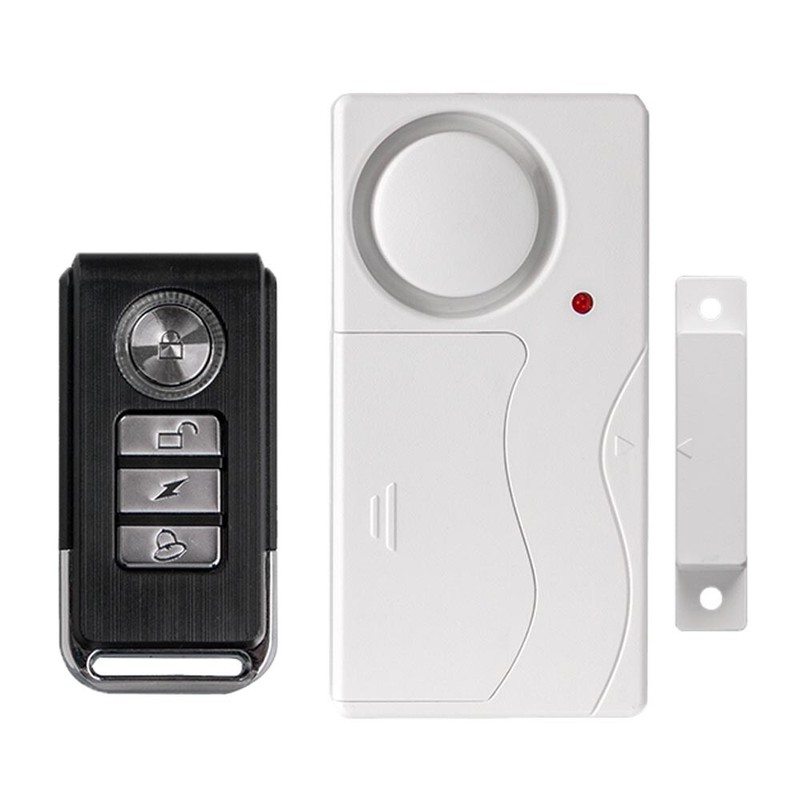 4x Security Wireless Remote Control Magnetic Sensor Door Window Burglar Alarm gallery
