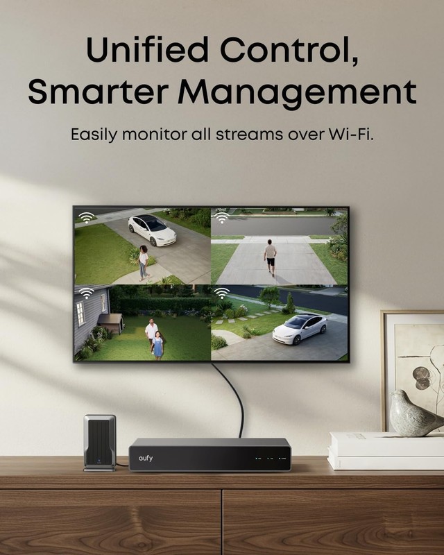 NVR Wi‑Fi Module, Only for Poe NVR System, Supports up to 16 Wi-Fi Cameras, Vi gallery