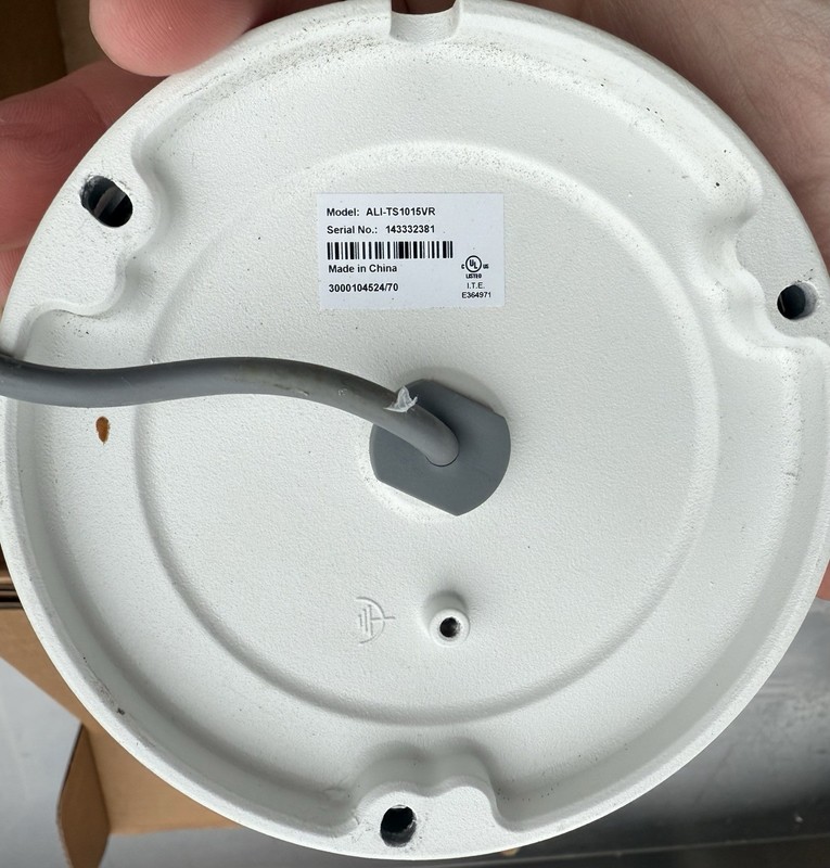 Alibi ALI-TS1015VR Dome Camera Used gallery
