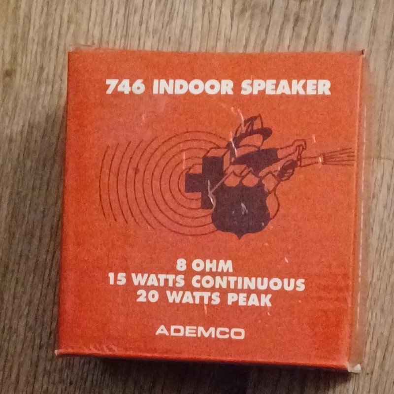 Honeywell Indoor Speaker Model #746 New in Box