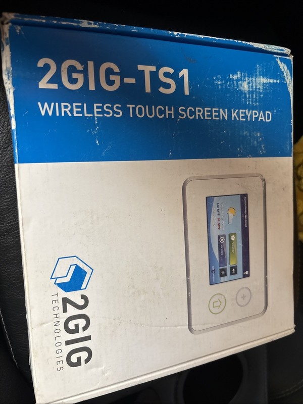 Genuine 2GIG Secondary Touch Screen Security Wireless Keypad Alarm System TS1-E