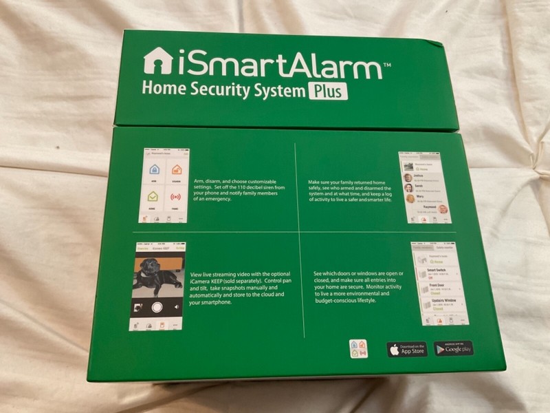 iSmartAlarm iSA8 Wireless Smart Home Security System _ Plus Package gallery