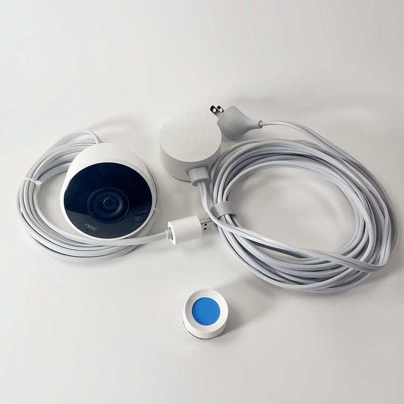 Google Nest Outdoor Security Wired Camera Wi-Fi 1080P Night Vision Cam NC2100ES