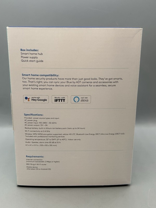 Blue ADT Smart Home Hub S40LR1-01 - Sealed gallery