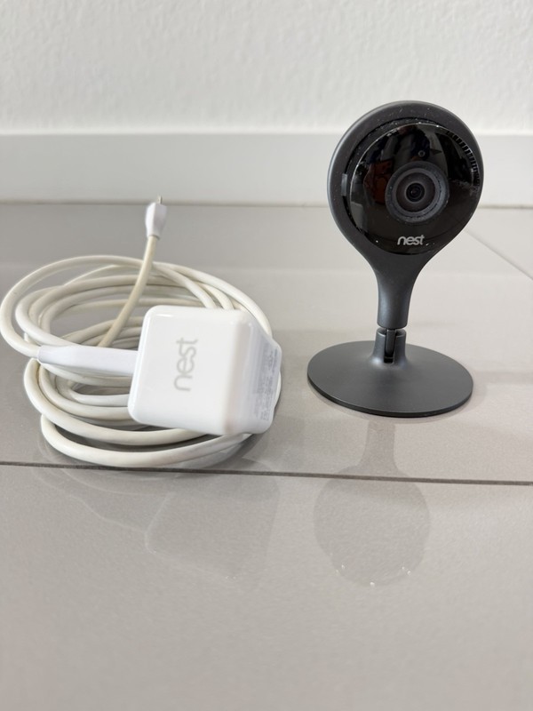 Google Nest Cam Indoor Security Camera A0005 1st Gen Wired Pre-owned