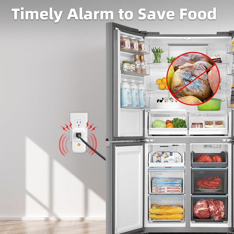 Satisure Power Failure Alarm for Freezer Alarm, Power Outage Alarm,Power Loss gallery