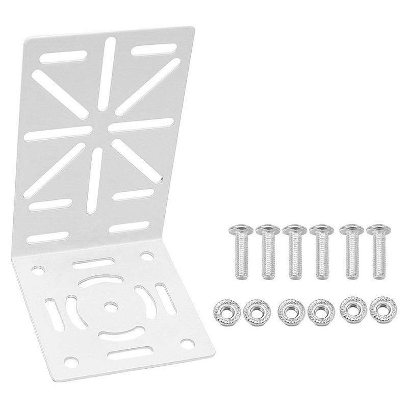 Sturdy L Shaped Camera Mount Bracket for Wall and Ceiling Installations