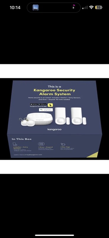 Kangaroo Security Alarm System - DBT11 open box