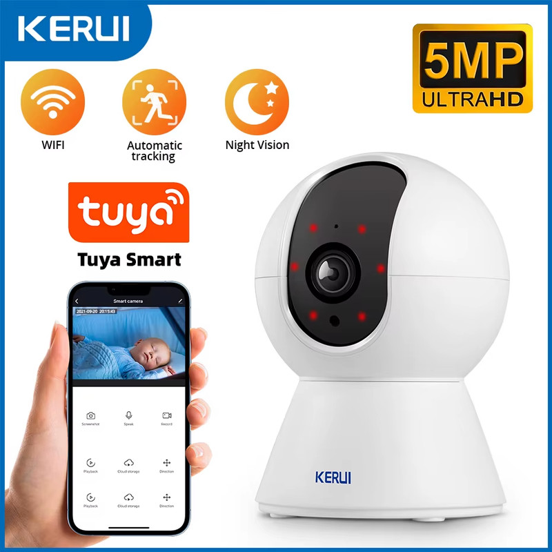Home Alarm System Support Alexa W184 Tuya Smart Home Security Alarm 4G/WiFi Wire