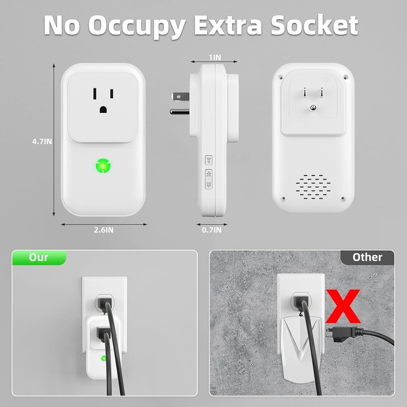 Satisure Power Failure Alarm for Freezer Alarm, Power Outage Alarm,Power Loss gallery