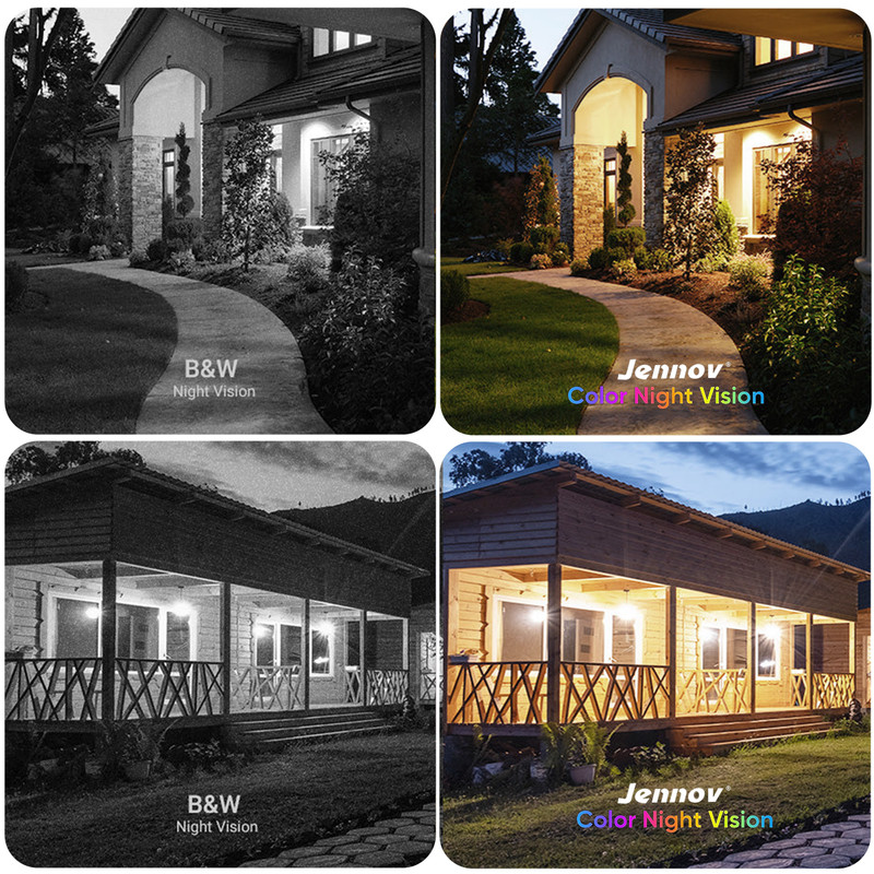 5MP IP Home Security System Wireless 10CH WiFi NVR Outdoor Motion Detection 1TB gallery