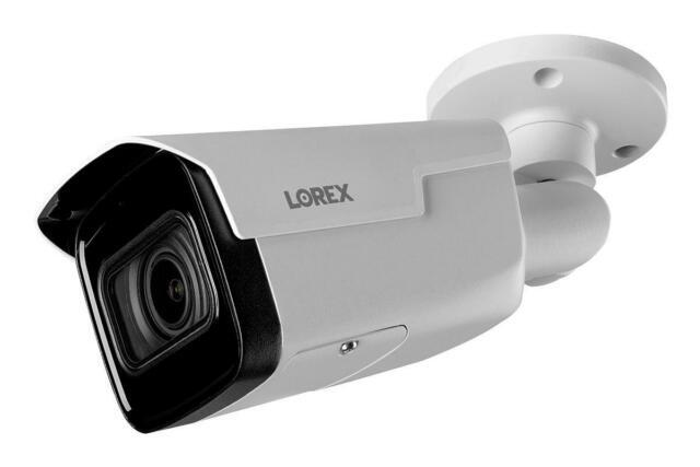Lorex LNB9292B 4K Motorized Varifocal Smart IP Security Bullet Camera - White