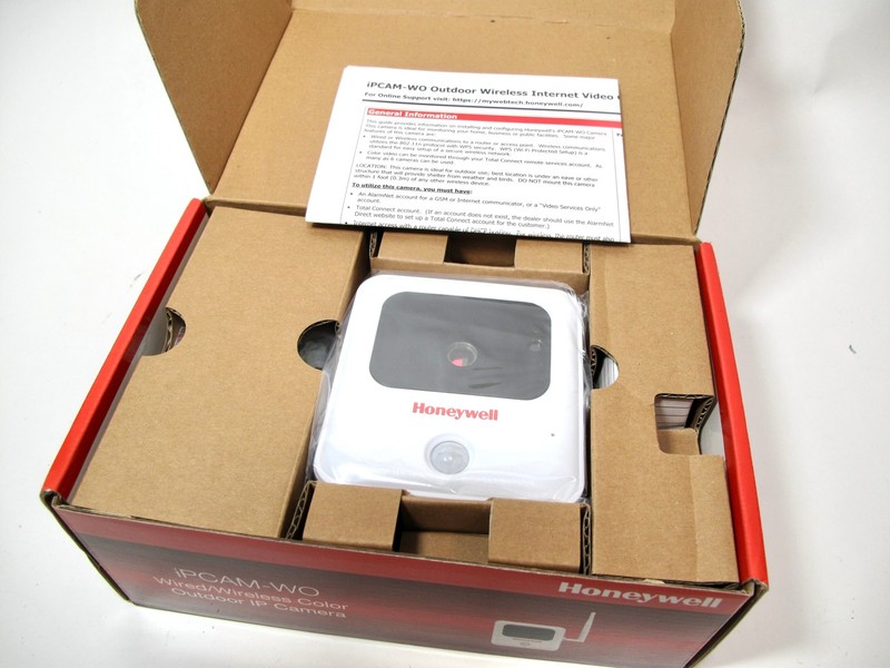 Honeywell iPCAM-WO Wired/Wireless Color Outdoor IP Camera gallery