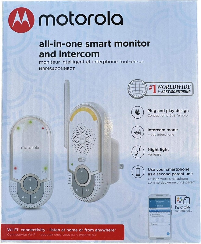 Motorola Wi-Fi Smart Monitor & Intercom MBP164CONNECT - NEW