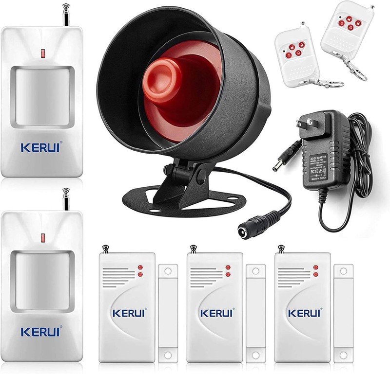 Kit de sistema de alarma de seguridad para tienda, oficina y hogar independiente
