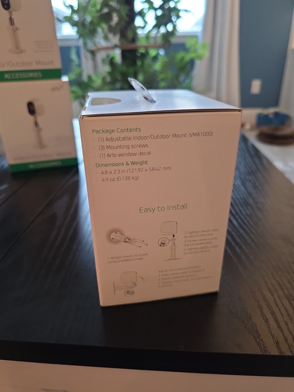NETGEAR Arlo Adjustable Indoor/Outdoor Camera Mount - Sealed New in box gallery