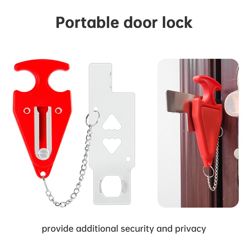KERUI Security Door Lock Door Stop Alarm Stopper Security System Alarm Safety US gallery