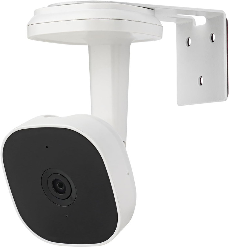 Metal Wall Mount for Myq Smart Garage Security Camera, No Drill Weatherproof Mou