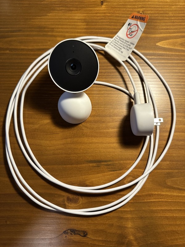 Google Nest Security Cam Indoor 1080p Wired 2nd Generation GJQ9T gallery