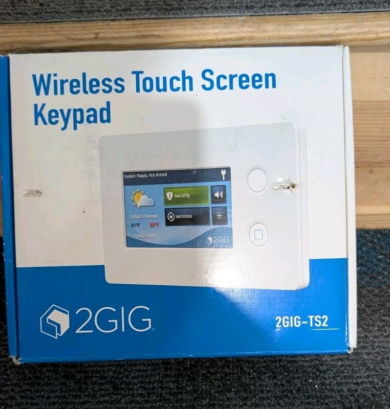 2GIG TS2 Wireless Touchscreen Keypad