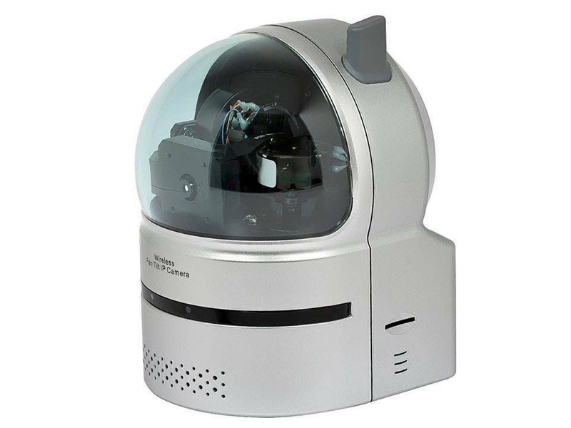 Plug & Play Wireless Pan, Tilt, and Zoom Network IP Camera w/ Audio - H.264