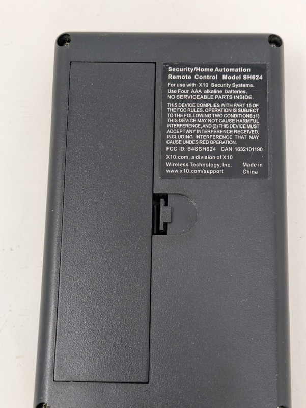 X-10 Powerhouse Remote Security System Alarm SH624 Universal Remote Control gallery