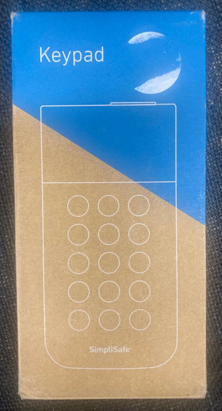 SimpliSafe KP3W Wireless Keypad Remote White NEW