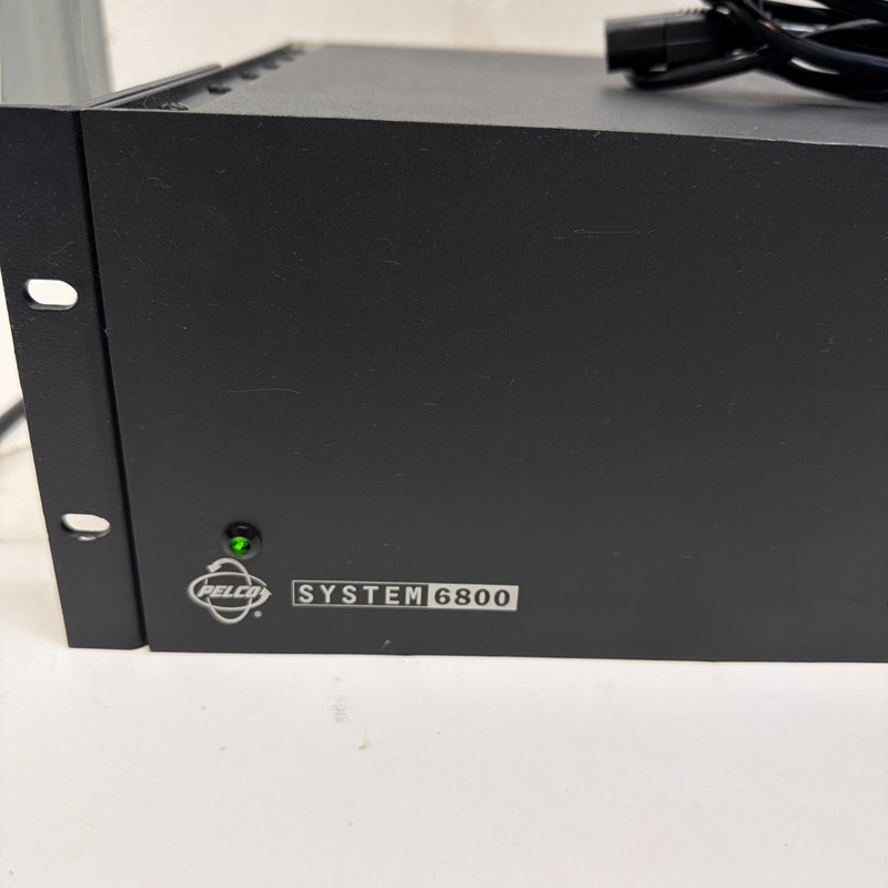 Pelco System 6800 CM6800 Matrix Switcher Controller 32x6 Tested Working BNC CCTV gallery