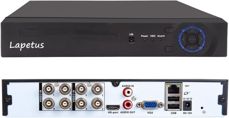 8CH 1080P Hybrid DVR with 6TB Storage & Motion Detection for Ultimate Security gallery
