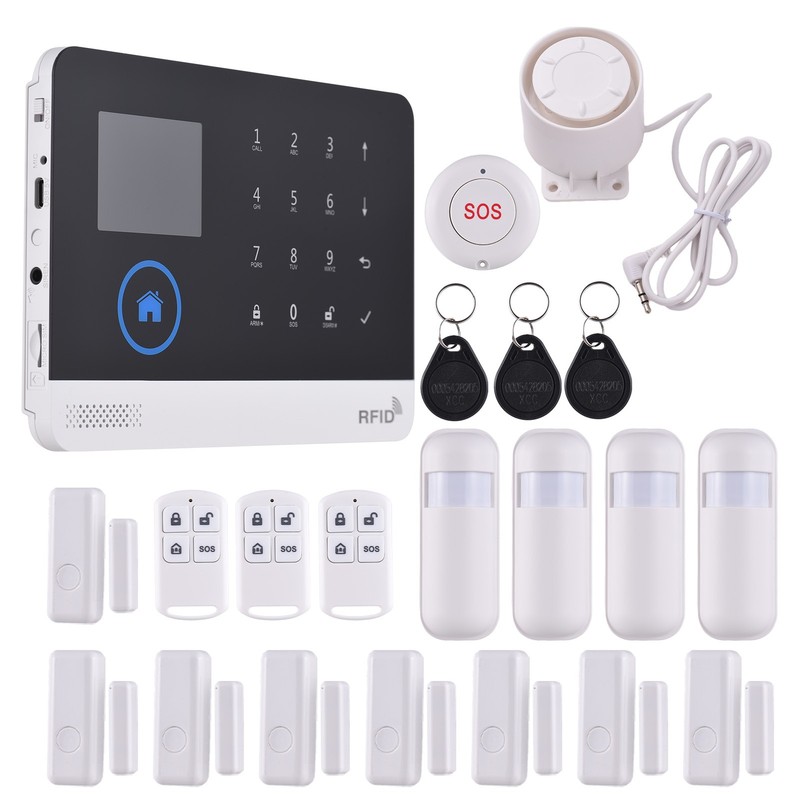 Smart Home Alarm System TY APP Control WiFi 4G Wireless Alarm LSQE gallery