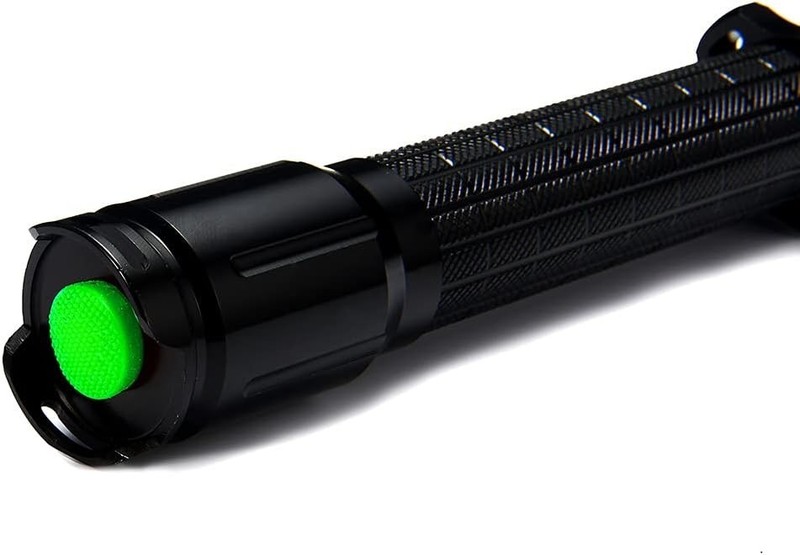 All-in-One Black Metal Stun Gun 18.9" - 80M Volts, LED Flashlight, Self-Defense gallery