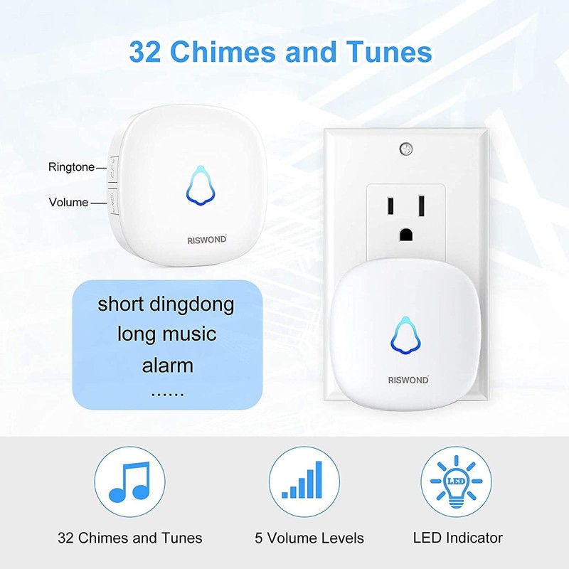 Wireless Motion Sensor Door 1 Receiver +1 Sensors, motion sensor doorbell gallery
