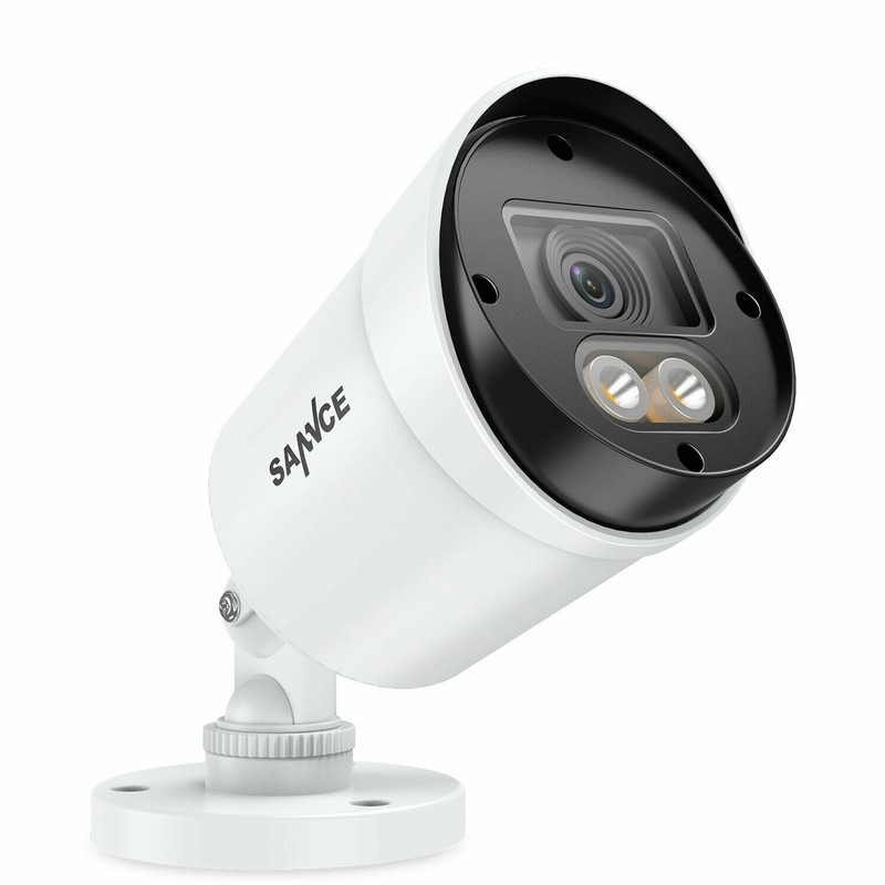 SANNCE HD 1080P Full Color Night Vision CCTV 2MP Security Camera System Outdoor