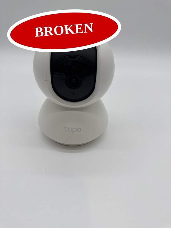 (BROKEN) TP-Link Tapo C200 Pan/Tilt Security Camera 1080p WiFi Baby Monitor