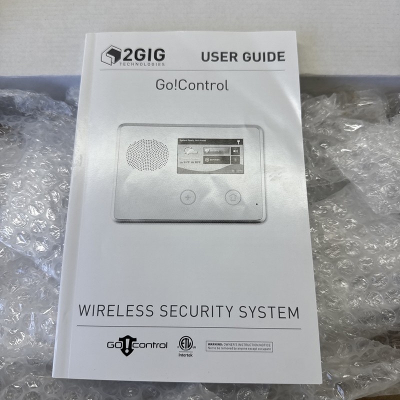 2GIG-CP21-345S Touch Screen Alarm Control Security Panel Brand New gallery