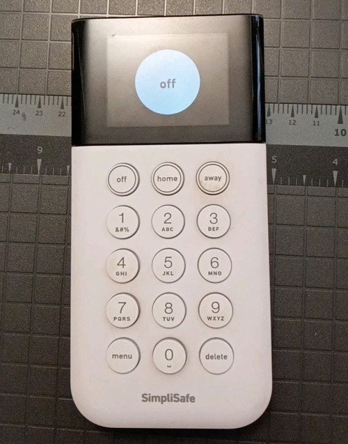 SimpliSafe Home Security System Wireless Keypad SSKP3 & SSBS3 Working System gallery