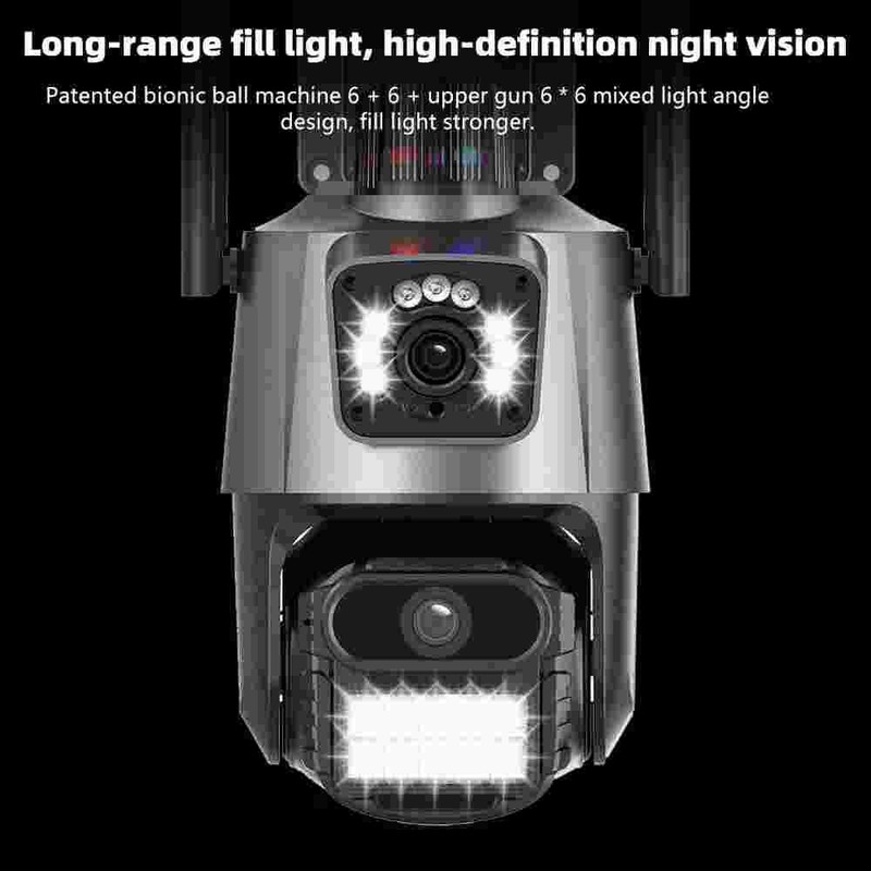 Sistema Juego De 4 Camaras 1080P HD Seguridad Para Casa Con Sensor De Movimiento gallery