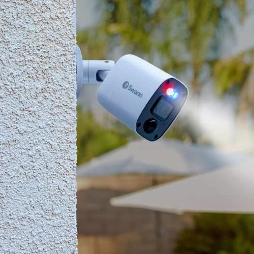 Add-On DVR Flashing Light Bullet Camera with Sensor Spotlight, 4K UHD Video, gallery