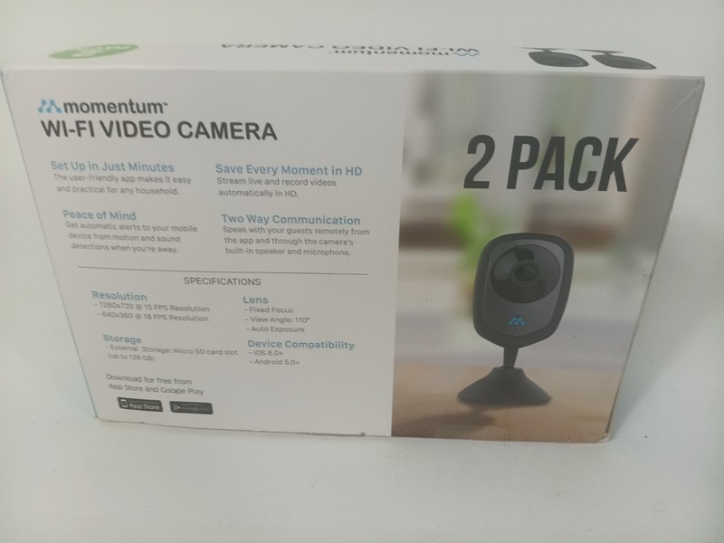 2X Momentum HD Wireless Indoor Home Security Camera with2-Way Audio Night Vision gallery
