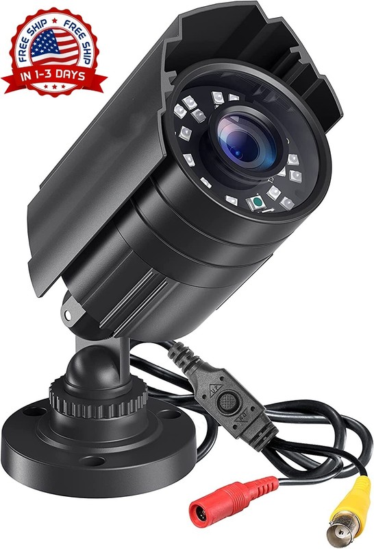 CCTV Camara De Seguridad Vigilancia Impermeable Vision nocturna 720P HD 1280TVL