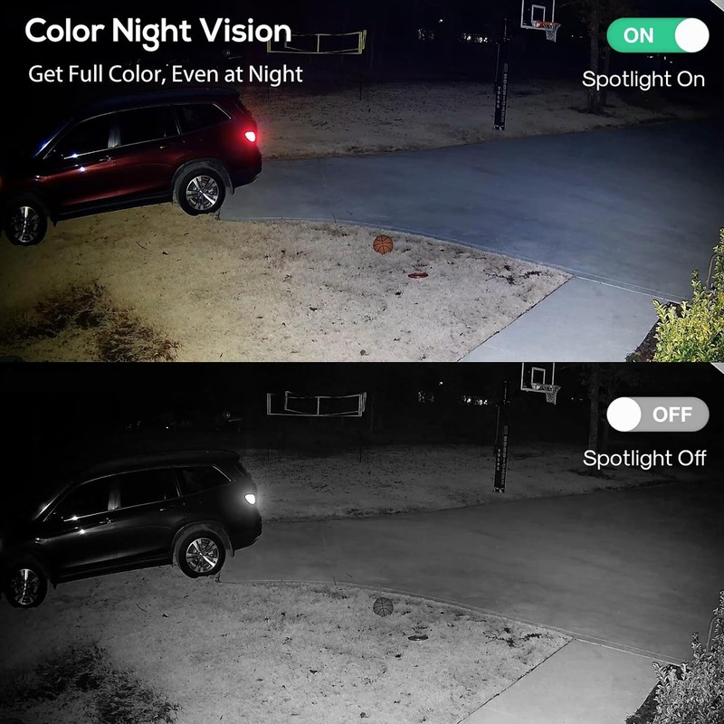 Wireless Security Camera System Outdoor WiFi NVR Home Surveillance Night Vision gallery
