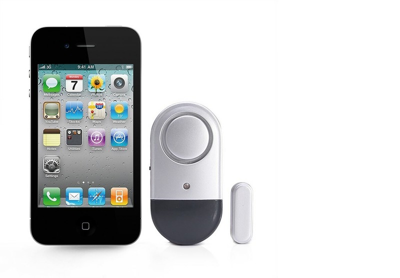 2 PCK WIRELESS HOME WINDOW DOOR BURGLAR SECURITY ALARM SYSTEM MAGNETIC SENSOR gallery