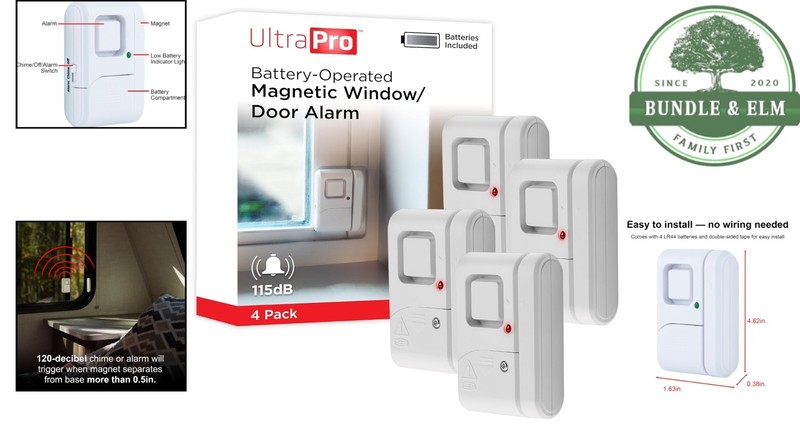 120 Decibel Personal Security Alarms for Indoor Use, Ideal for Home Protection gallery