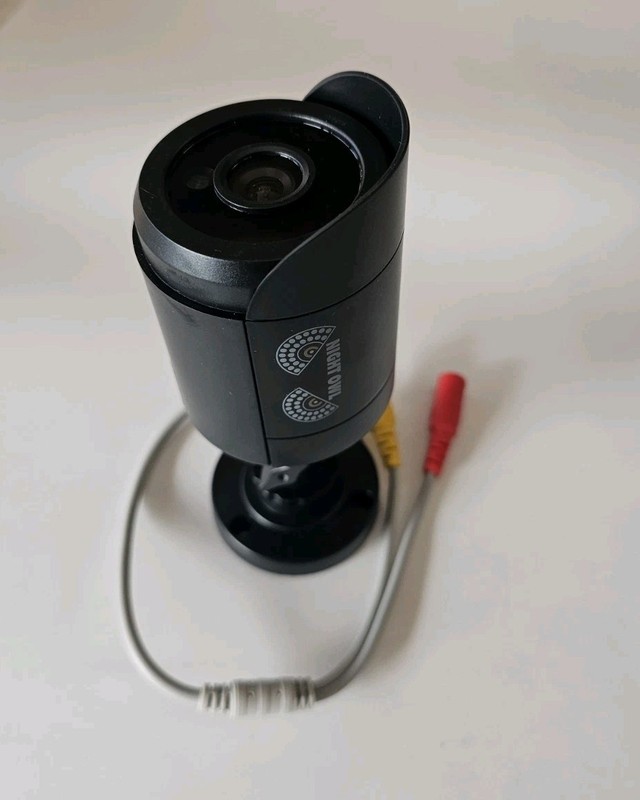 Night Owl 720p HD Analog Day Night Security Add-on Camera – CM-HDA7B-BU – BLACK