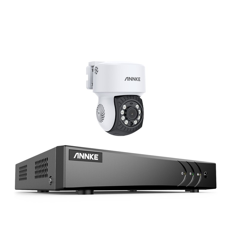 ANNKE 5MP 3K Lite 8CH DVR 350° Pan&Tilt 1080P Video CCTV Security Camera System