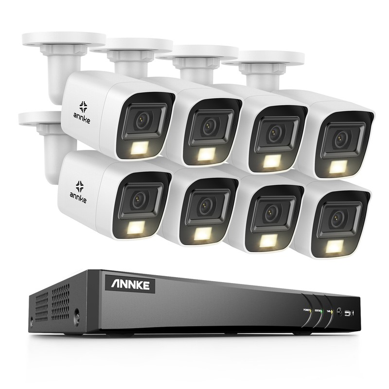 ANNKE 4K Security Camera System Outdoor AI Color Night Vision 8MP 8CH DVR H.265+ gallery