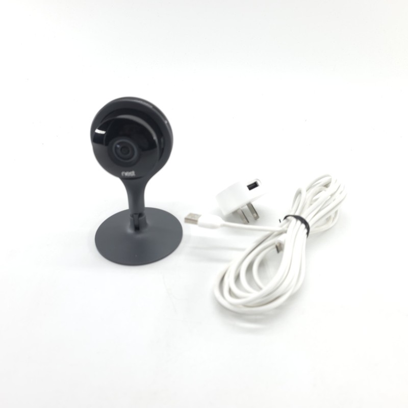 Google Nest Cam Indoor Security Camera A0005 1st Gen Tested Wired, Excellent