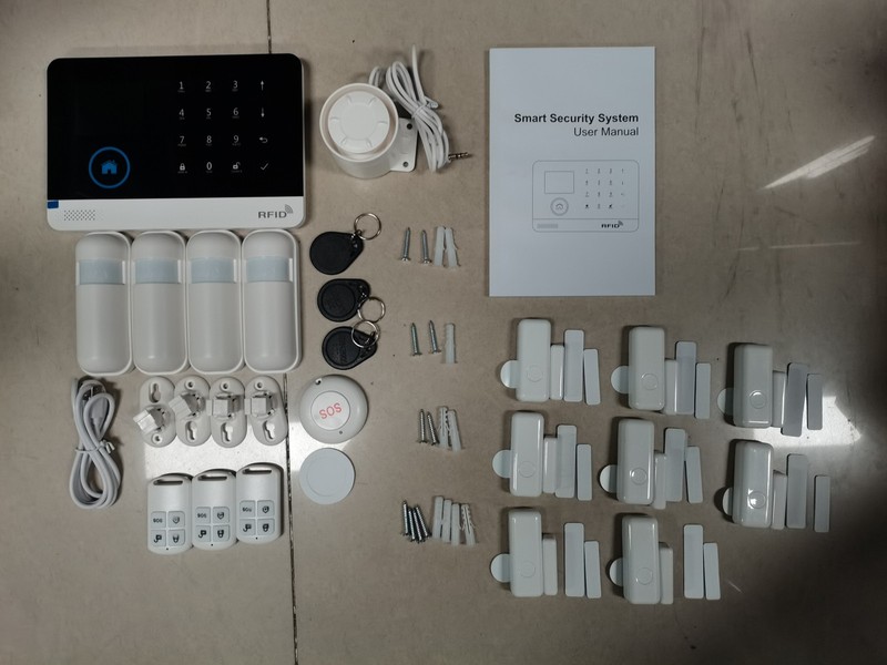 Smart Home Alarm System TY APP Control WiFi 4G Wireless Alarm LSQE gallery